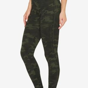 Spanx Seamless Green Camo Legging